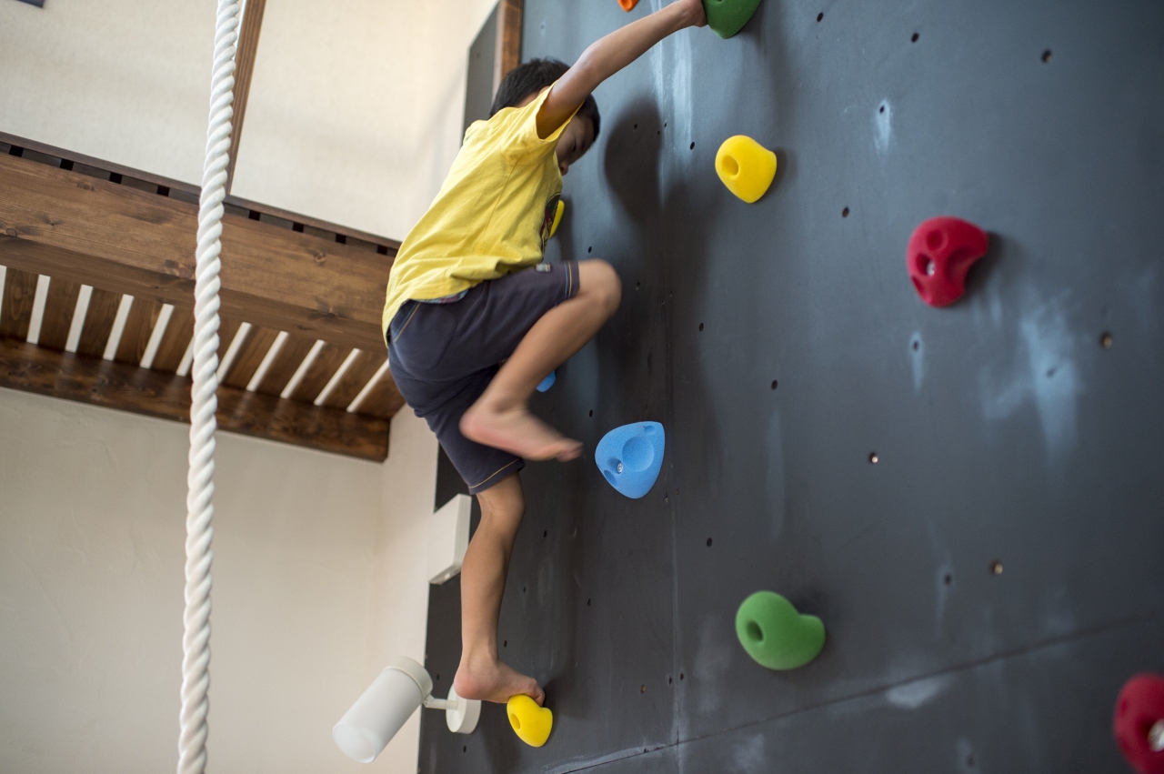 ボルタリングが出来る家